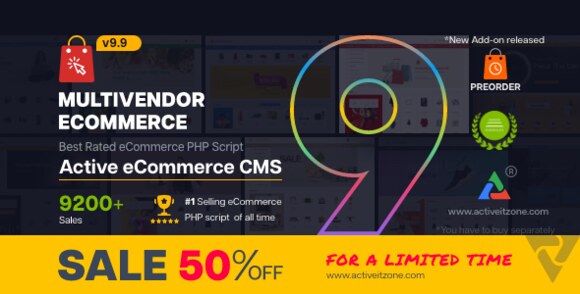 Active eCommerce 电商CMS v9.9.4 Nulled + 所有插件-大贝源码