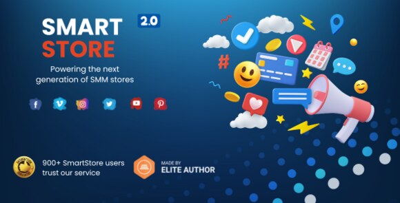 SmartStore v2.0 Nulled – SMM 商店源码-大贝源码